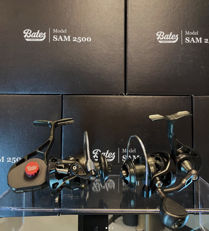 Bates Fishing Co. SAM 2500 spinning reels just landed