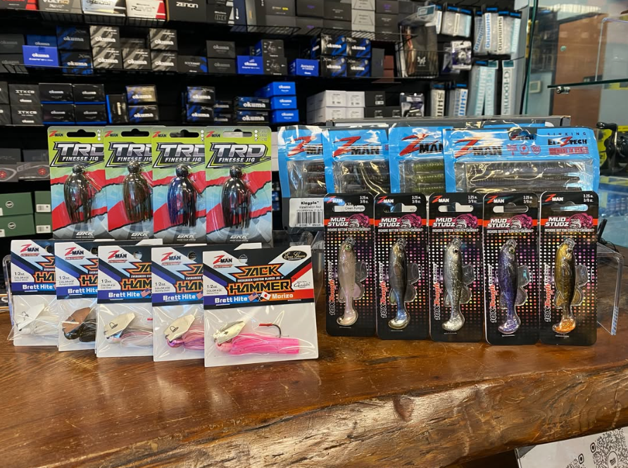 Fresh arrivals from Z-Man: finesse jigs, JackHammers & Mud Mullets